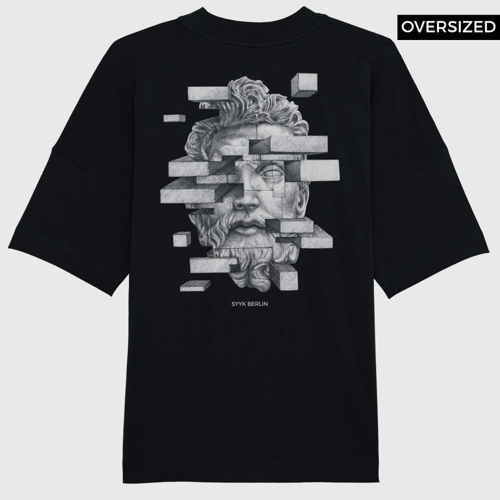 Unisex Adaptation T-Shirt Black Oversized