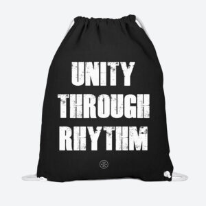 Unity-Through-Rhythm-Gym-Sack-Black