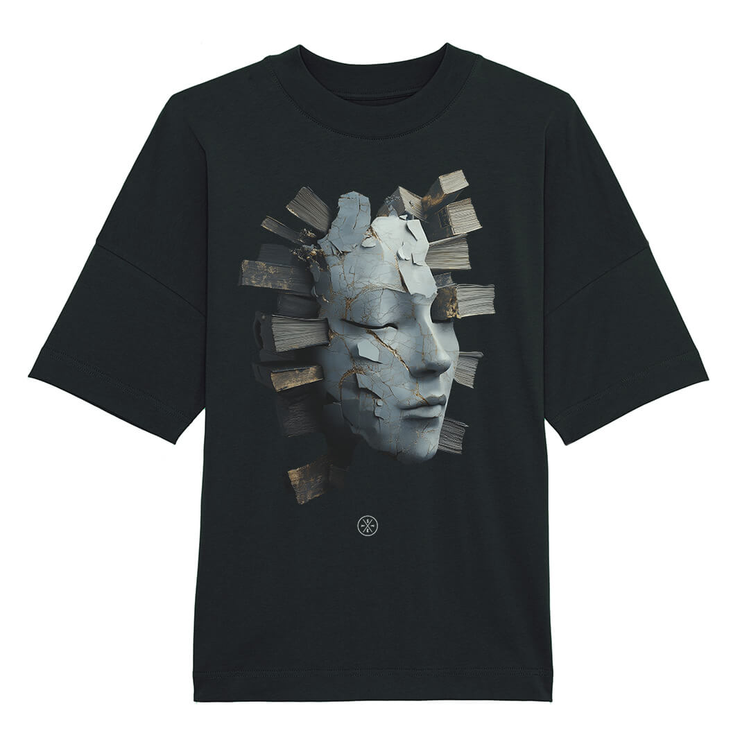 Oversized-T-shirt-Black-Chapters Oversized-T-shirt-Black-Chapters